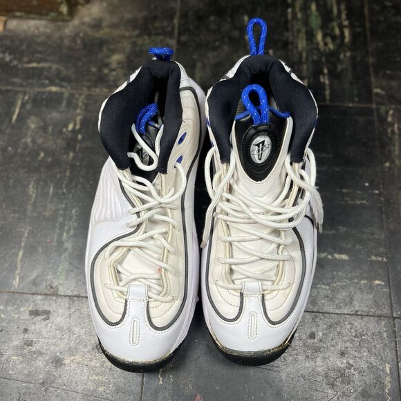 Nike Air Penny 2 "Home" 2016 White SIZE 8 (333886-100) READ DISC - Picture 4 of 8